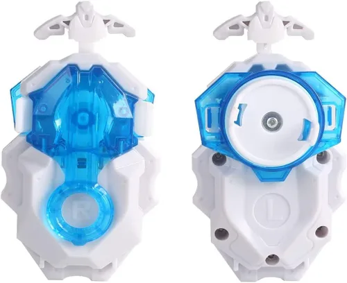 Vista 2 de Battling Tops B-184, Lanzador bidireccional con sistema de capas DB Pull-Wire (Azure)