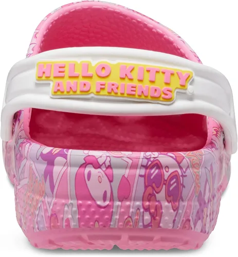 Vista 2 de Crocs Zuecos clásicos unisex para niños Hello Kitty