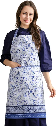 Vista 107 de Maison d' Hermine Delantal 100% de algodón para mujeres con bolsillo de cocina delantal de chef para hombres, decoración de Pascua