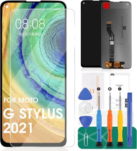 Reemplazo de pantalla para Moto G Stylus 2021 para Moto G Stylus 2021 LCD para G Stylus 2021 digitalizador para XT2115, XT2115-1 Pantalla táctil