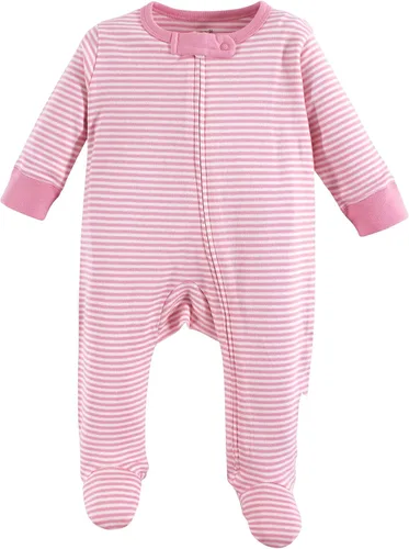 Vista 3 de Touched by Nature Baby Girls' Organic Cotton Sleep and Play