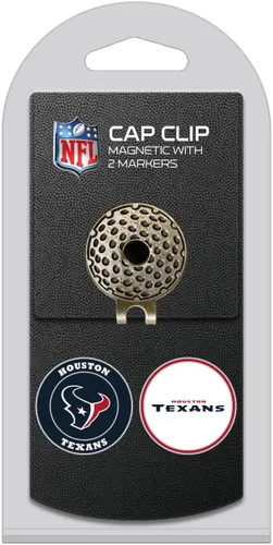 Vista 18 de Team Golf NFL - Clip para gorra de golf con 2 marcadores magnéticos de bola de esmalte de doble cara extraíbles, se fija fácilmente a gorras
