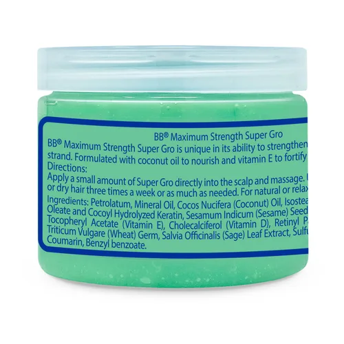 Vista 8 de Bronner Brothers Super Gro Maximum Strength, 6 onzas