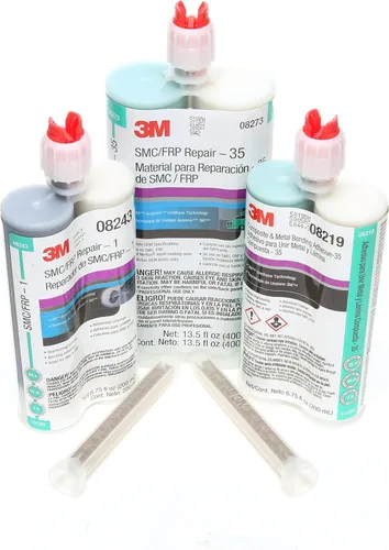 Vista 4 de 3M 08219 Adhesivo reparador de SMC/fibra de vidrio de 35 minutos - 200 ml