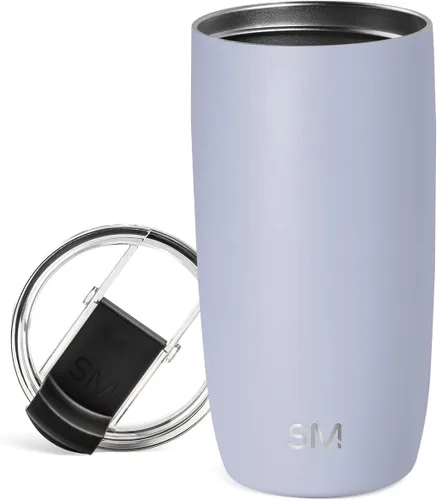 Vista 13 de Simple Modern Taza de café de viaje Tumbler con tapa abatible Reutilizable, aislada, de acero inoxidable, taza de café helado Cold Brew, termo