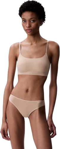 Calvin Klein - Bralette ajustable, invisible, con tirantes delgados ajustables, para mujer