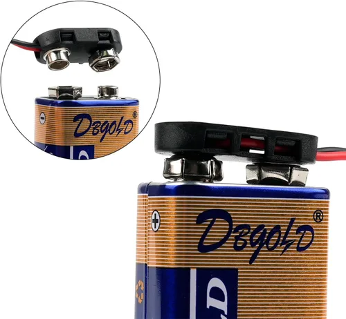 Vista 6 de Estuche de batería AAA de 2/3/4 de 1.5 V con cables de cable, 3 cajas de batería AAA con interruptor de encendido/apagado, 5 conectores de batería a