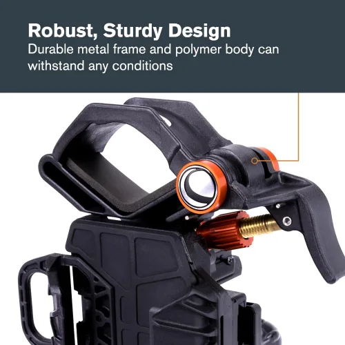 Vista 5 de Celestron – NexYZ – Adaptador universal para smartphone para telescopio, binoculares y miras de detección – Alineación de precisión de 3 ejes