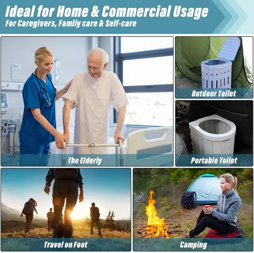 Vista 7 de Forros de cómoda con almohadillas absorbentes (paquete de 50) – Forros de cómoda de cabecera para cubo de cómoda – Bolsas desechables para adultos