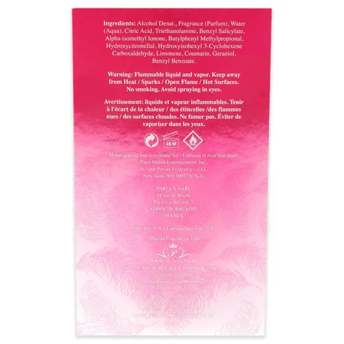 Vista 5 de Paris Hilton Can Can Burlesque Eau De Toilette Spray para mujer, 3.4 onzas