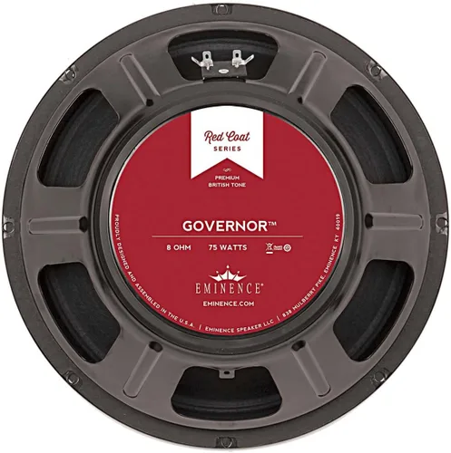 Eminence Red Coat Series The Governor - Altavoz de guitarra de 12 pulgadas, 75 vatios a 8 ohmios