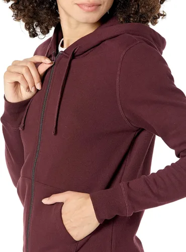 Vista 3 de Tienda Essentials Sudadera con capucha y cremallera completa para mujer (disponible en tallas extragrandes)