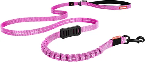 Vista 9 de EzyDog Zero Shock LITE - Correa elástica para perros que tiran o excitan, doble asa y reflectante para perros medianos o pequeños