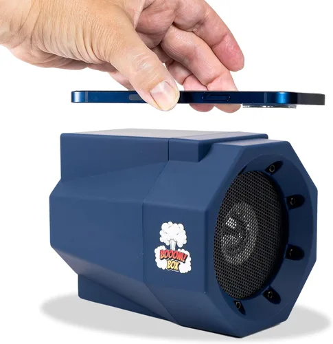 Vista 11 de Amplificador de Volumen de Teléfono Potenciador de Sonido - Sin Bluetooth ni Cables, Coloca el Smartphone sobre el Altavoz para Amplificar el Audio