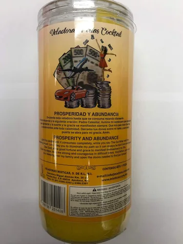 Vista 2 de Prosperity & Abundance (Prosperidad Y Abundancia) - Vela perfumada en cristal (14 días)