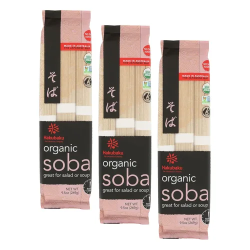 Vista 10 de Hakubaku Soba orgánica, 9.5 onzas