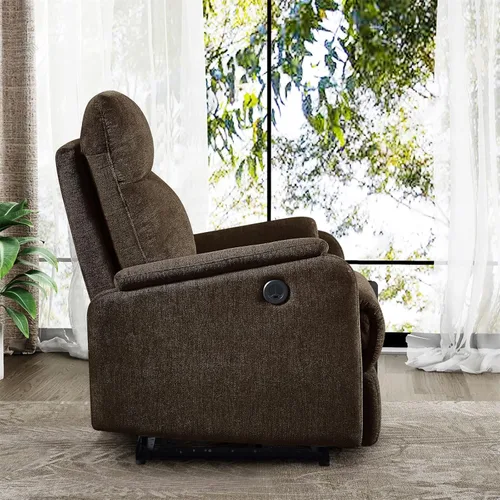 Vista 27 de Holaki Silla reclinable, silla reclinable para sala de estar, sofá reclinable Lazy Boy, silla de lectura, sofá individual, sofá reclinable