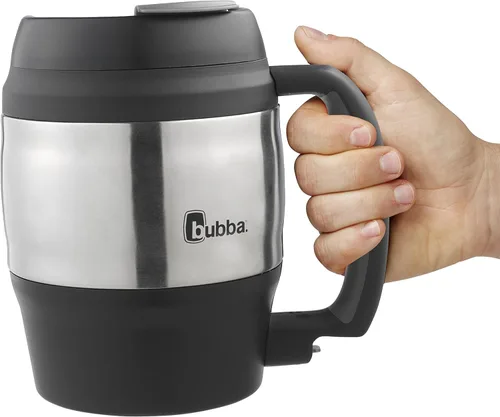 Vista 6 de Taza térmica clásica Bubba, 52 oz, negra (Paquete de 4)