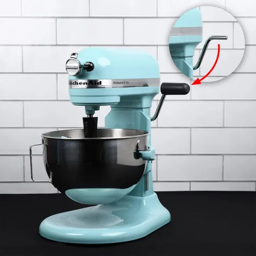 Vista 2 de New Metro Design Agarre Cómodo, Compatible con Batidoras de Pie con Elevación de Tazón KitchenAid con Mango de Metal Desnudo, Negro