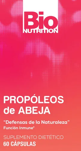 Vista 3 de Bio Nutrition Bee Propolis, cápsulas de suplemento de apoyo inmunológico de defensa natural de 1000 mg, 60 Ea, 60