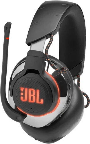 Vista 3 de JBL Quantum 800 - Auriculares inalámbricos para juegos con cancelación activa de ruido y Bluetooth 5.0, color negro