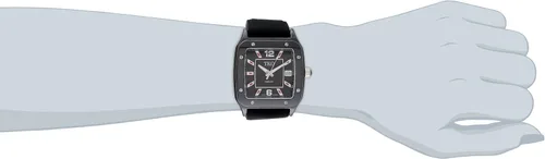 Vista 2 de TKO ORLOGI - Reloj de pulsera de cuarzo de cerámica auténtica para mujer con correa de goma