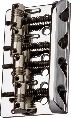 Fender Conjunto de puente de bajo estándar americano - Cromo