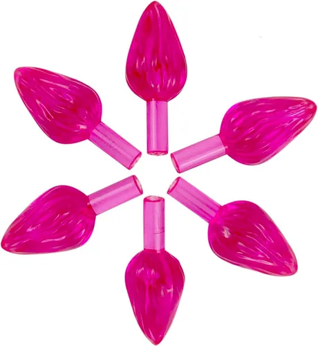 Vista 12 de National Artcraft® Luces grandes para árbol de Navidad de cerámica estilo Aqua Twist, 25