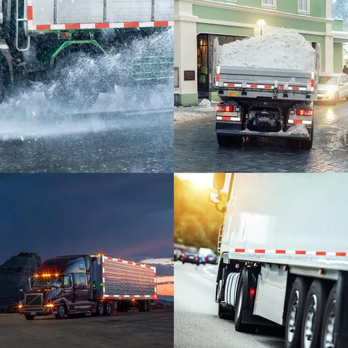 Vista 6 de STARREY DOT-C2 - Cinta reflectante de 2 pulgadas x 160 pies, color rojo y blanco, impermeable, cinta autoadhesiva para remolques, vehículos, barcos