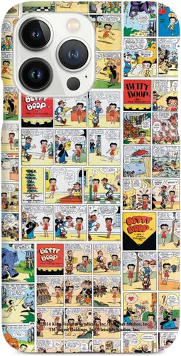 Vista 9 de Inspired Cases - Compatible con iPhone Xs Max - Funda protectora con textura 3D para Apple iPhone Xs Max - Vintage Betty Boop