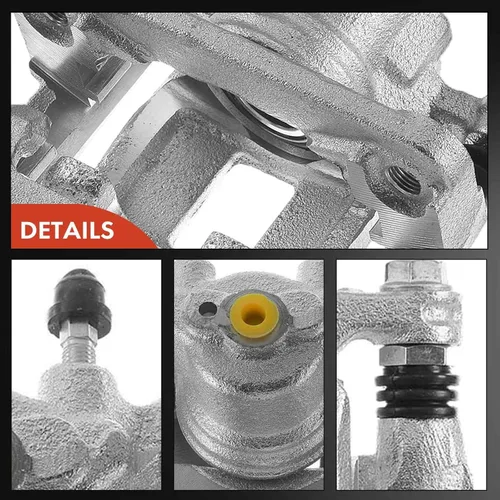 Vista 7 de A-Premium Conjunto de Pinza de Freno de Disco con Soporte Compatible con Modelos Seleccionados de Nissan - Rogue 2008-2013, Rogue Select 2014-2015