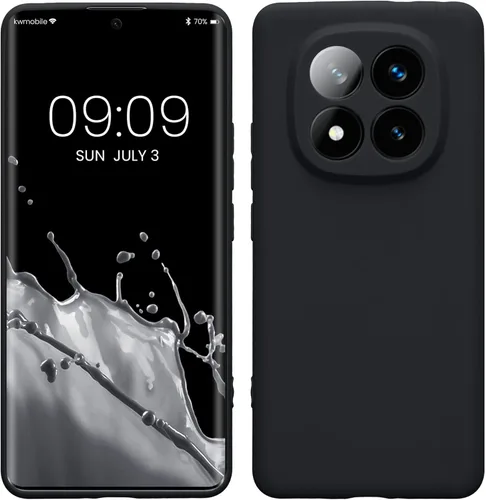 Vista 16 de kwmobile Funda compatible con Xiaomi Redmi Note 9S / 9 Pro / 9 Pro Max - Funda protectora de silicona TPU suave y delgada - Negro mate