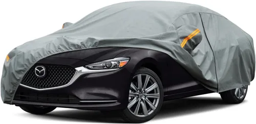 Vista 170 de Kayme Funda de automóvil resistente para Mazda Miata MX5 MX-5 Targa/Roadster/Cabriolet (NA NB NC ND 1990-2025), impermeable, para todo