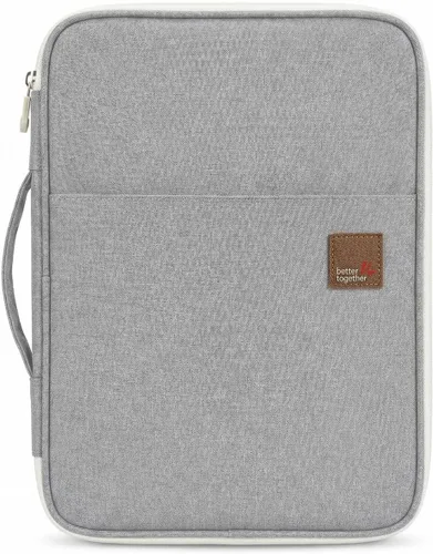 Vista 14 de Documento A4 Bolsa Estuche Impermeable Organizador Portafolio Oficina Viaje Cremallera Multi-Función Bolsa