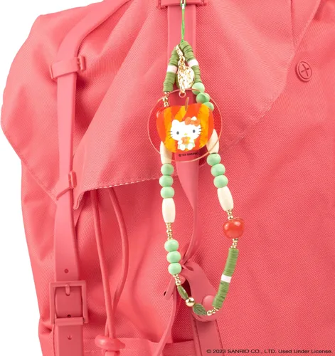 Vista 6 de iFace - Pulsera de cuentas de Hello Kitty y sus amigos - Correa universal para teléfono con dije, bonita cadena para muñeca, cordón estético