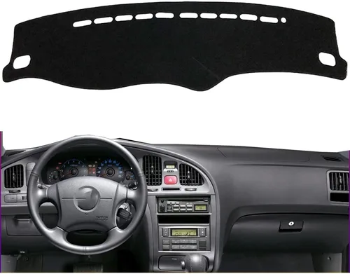 Vista 14 de Cubierta de tablero de coche Compatible con BMW X5 F15 2014 2015 2016 2017 2018 con transmisión a la izquierda Forro de alfombra de tablero