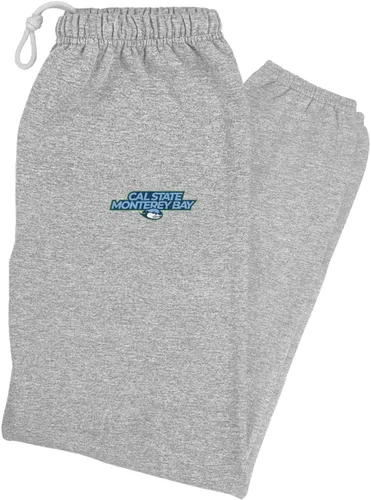 Vista 262 de LOGOVISION Pantalones deportivos, jogger para hombre con logotipo primario colegial, colección Heather atlética
