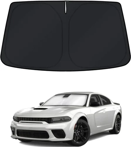 Vista 92 de KUST Parasol para parabrisas para Ford Fusion 2013-2020 2021, accesorios, pantalla de ventana, protector de visera solar, plegable, bloquea