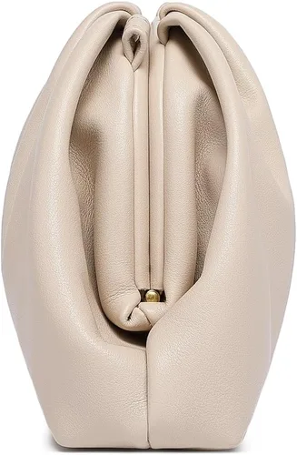 Vista 6 de Bolsos de mano de cuero PU suave para mujer Bolso de noche elegante y lujoso formal