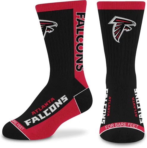 Vista 16 de For Bare Feet NFL - Calcetines unisex para niños de la NFL Mvp Crew