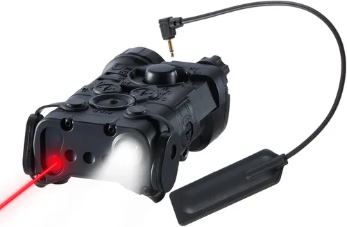 Airsoft PEQ-15 NGAL Láser rojo e IR + láser rojo visible + linterna LED blanca