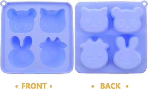 Vista 7 de Kichvoe Molde de silicona para tartas, moldes de paletas para cocina, herramienta de horneado, molde de silicona para hornear, muffins de chispas