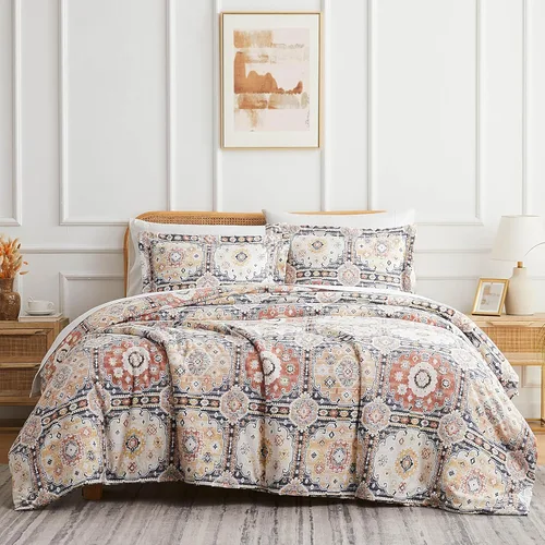 Vista 26 de Southshore Fine Living, Inc. Juego de funda de edredón tamaño extra grande individual/XL, ropa de cama de microfibra cepillada premium de fácil
