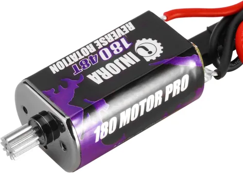 Vista 2 de INJORA 180 PRO cepillado 48T motor y eslabones de latón para TRX4M 1/18 RC Crawler Car Upgrade