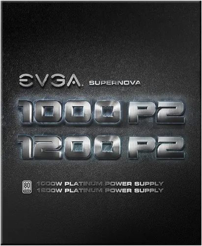 Vista 2 de EVGA Supernova 1200 P2 80+ Platinum, 1200W Modo ECO Totalmente Modular NVIDIA SLI y Crossfire Ready, 10 años de garantía, Fuente de alimentación