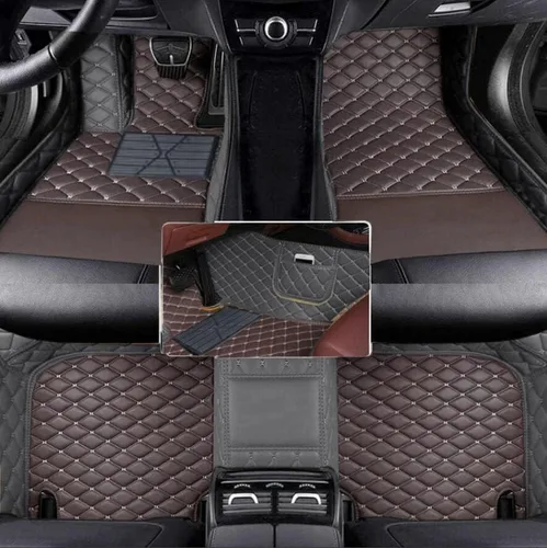 Vista 15 de Alfombrillas de cuero para auto personalizadas de ajuste completo - Mejora el interior de tu auto con forros específicos para vehículos - Perfectas
