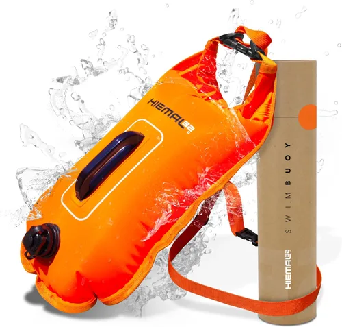 Vista 10 de Swim Buoy for Open Water with Dry Bag 15L - Fully Waterproof Swim Bubble - Be Safe with Higher Visibility, Toughened Nylon and Rest Handle Swimming