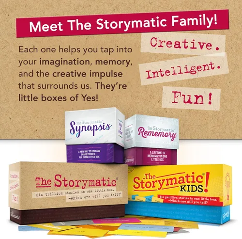 Vista 8 de Storymatic Classic - Consejos de escritura creativa y juegos de historias - Tarjetas de narradores - Herramienta para profesores