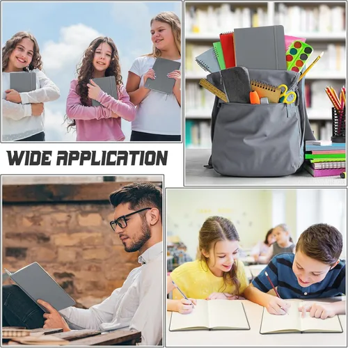 Vista 52 de Honoson 20 Pack Lined Journal Notebooks A5 Hardcover Executive Notebook 5.5" x 8.3" PU Leather Wide Ruled Journals Bulk with Elastic Band for Home