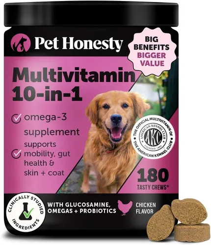 Vista 10 de Suplemento multivitamínico para perros, glucosamina condroitina para perros, probióticos, aceite de pescado Omega, suplementos y vitaminas